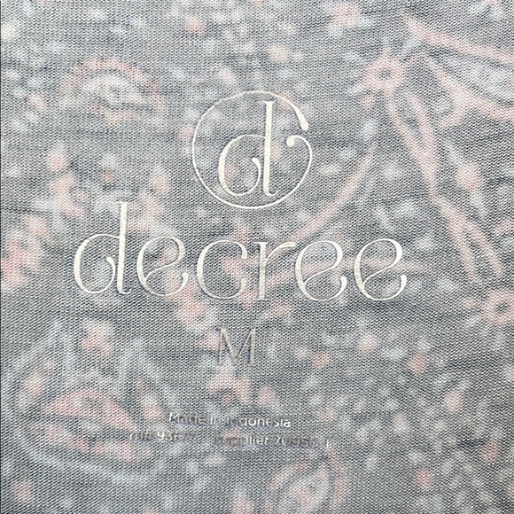 Decree Blue V-Neck Fit and Flare Skater Y2K Dress Medium - Picture 5 of 13